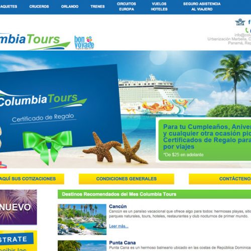 Columbia Tours