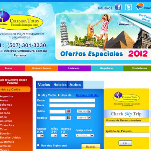 Columbia Tours